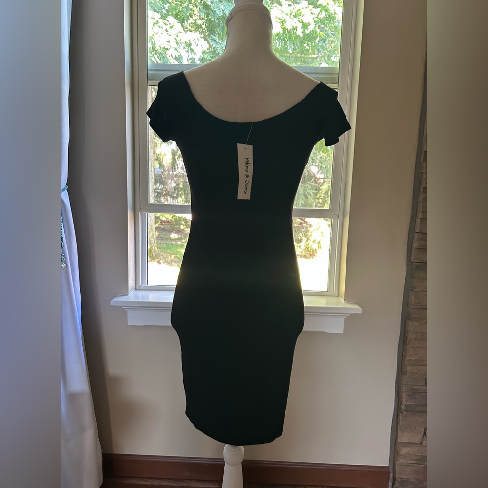 Mikey & Joey Black Lace-Up Rock and Roll Dress Size Medium NWT🖤 - Picture 4 of 5